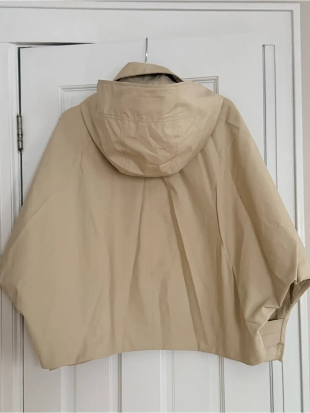 Zara Beige Cropped Trench Coat - Picture 2 of 8